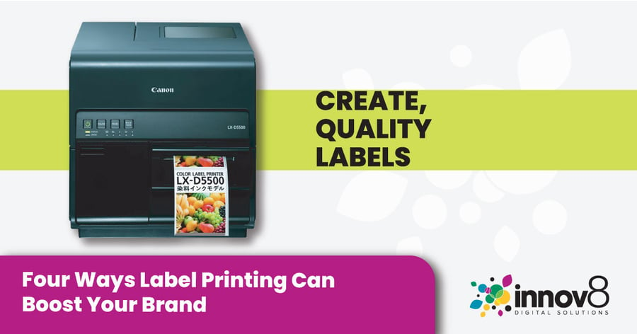 Four Ways Label Printing Can Boost Your Brand