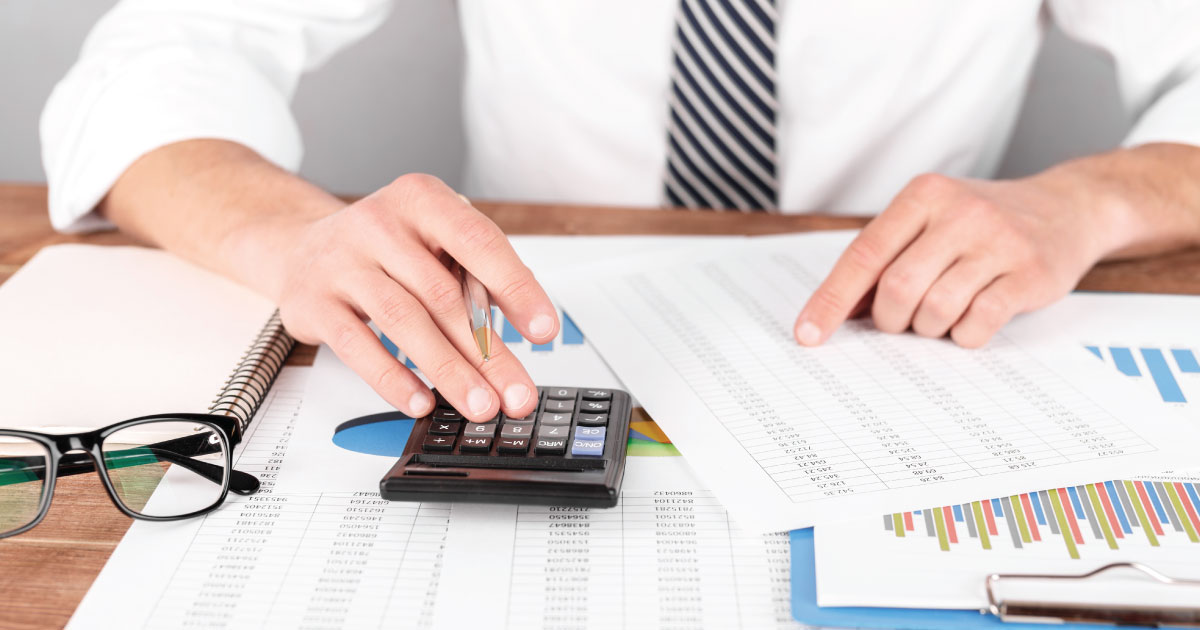 CPA calculating taxes